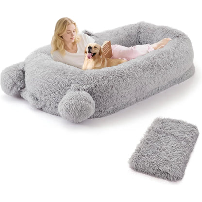 71" Large Human Size Dog Bed