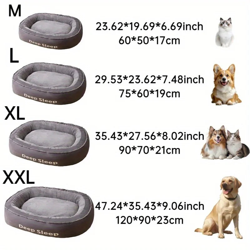 Comfortable Donut Dog Cat Cushion Bed