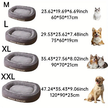 Comfortable Donut Dog Cat Cushion Bed