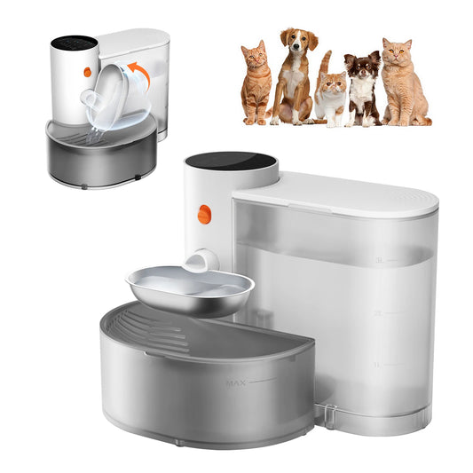 Stainless Steel Pet Intelligent Drinking Bowl