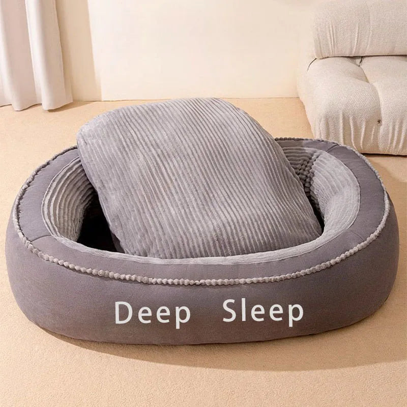 Comfortable Donut Dog Cat Cushion Bed