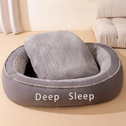 Comfortable Donut Dog Cat Cushion Bed