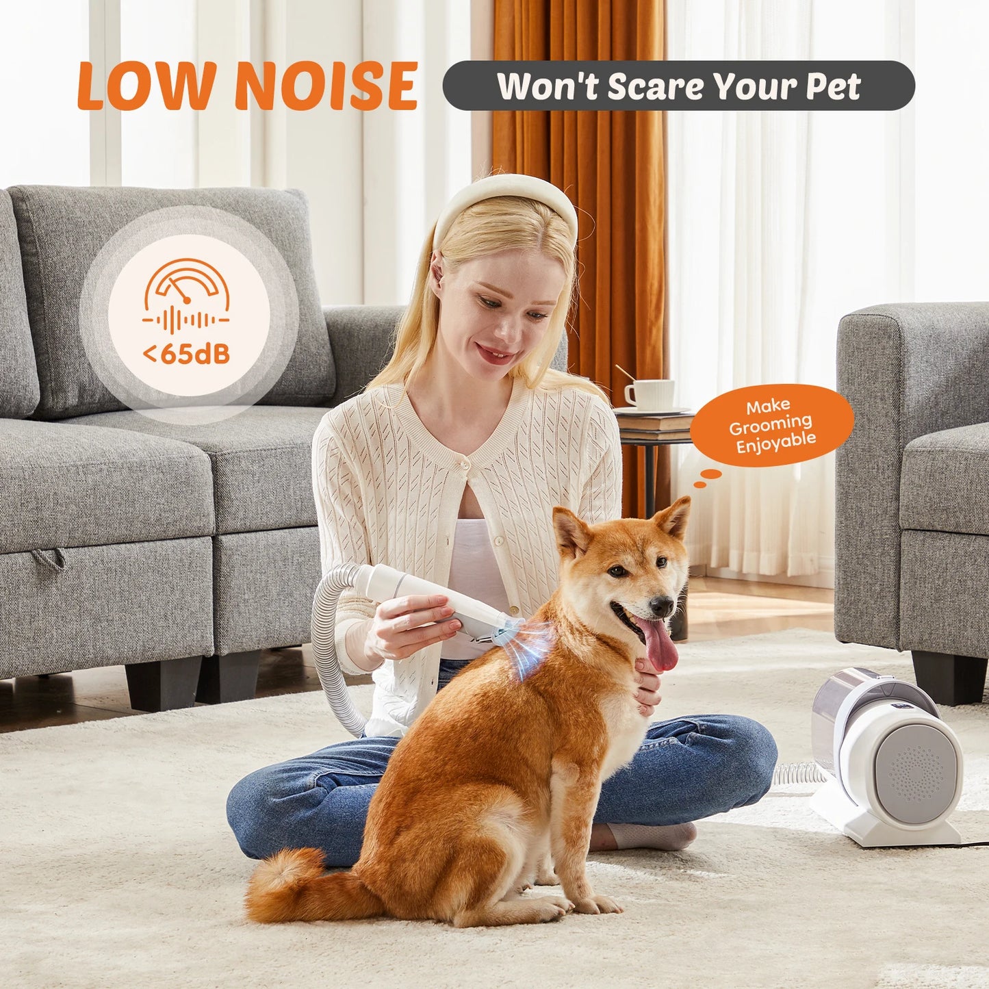 Pet Grooming and Cordless Low Noise