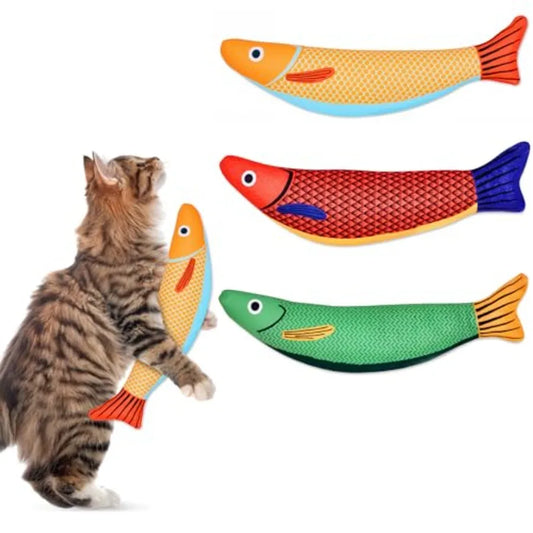 Catnip Toys, Soft/Durable with Rattle Sound