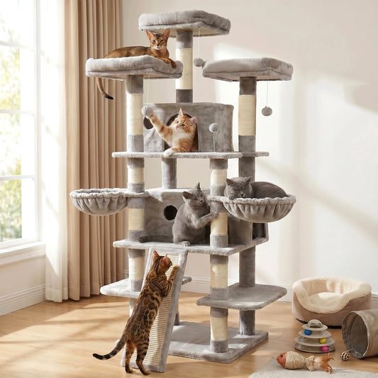Large Multi Level Cat Tree Activity Center