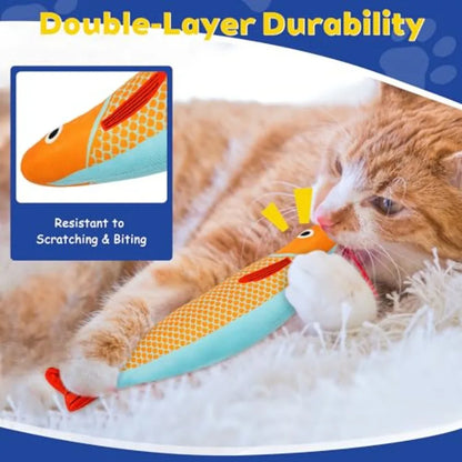 Catnip Toys, Soft/Durable with Rattle Sound
