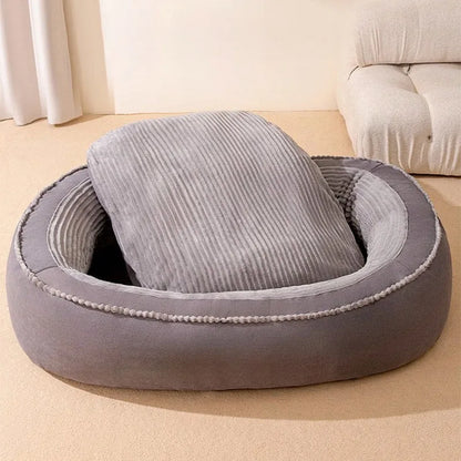 Comfortable Donut Dog Cat Cushion Bed