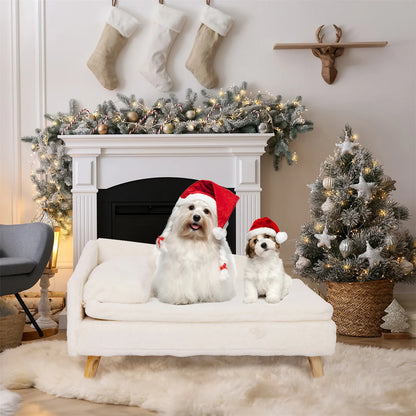 Elevated Cozy Pet Sofa/Bed for small pets