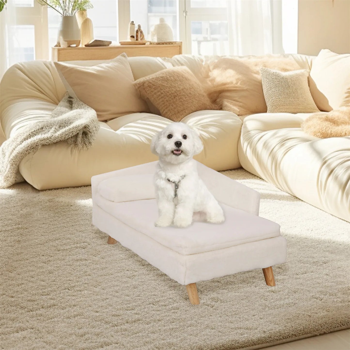 Elevated Cozy Pet Sofa/Bed for small pets