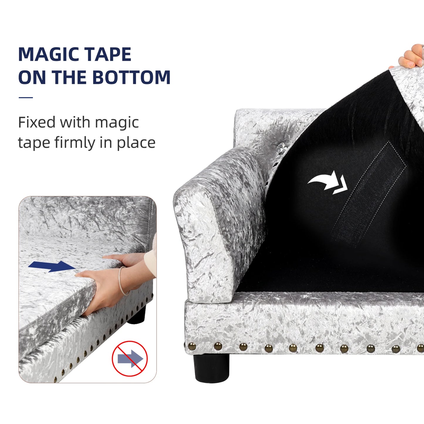 Upholstered Pet Lounge Chair/Sofa