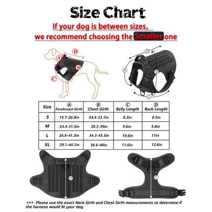 Dog Harness Leash Set for Large Dogs