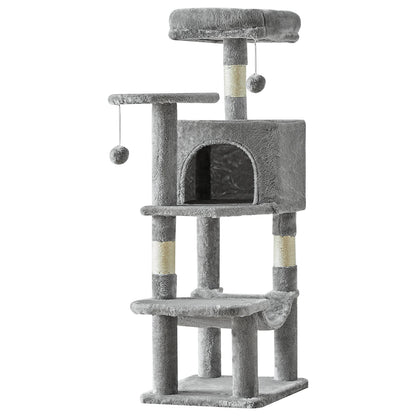 Tall Multi-Cat Climbing Tower w/Scratching Posts