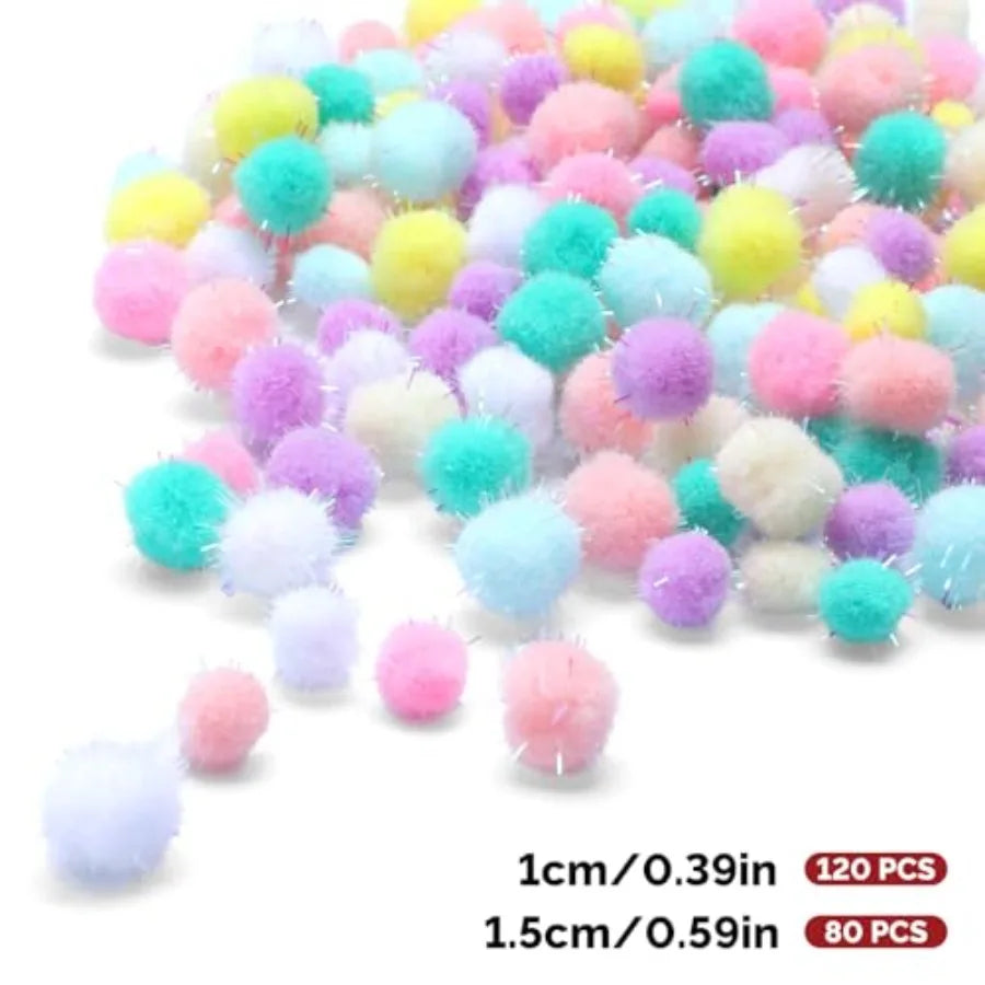 200 Sparkle Interactive Cat Ball Toys