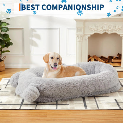 71" Large Human Size Dog Bed